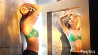 Martha Hunt in lingerie