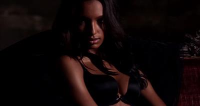 Jasmine Tookes in lingerie