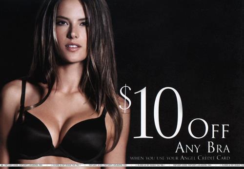 Alessandra Ambrosio in lingerie