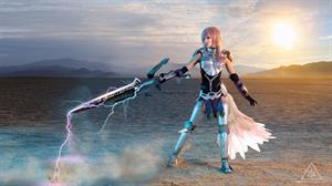 Lyz Brickley - Lightning Cospaly