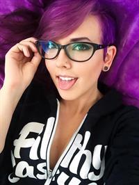 Darshelle Stevens taking a selfie