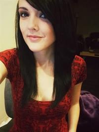 Darshelle Stevens taking a selfie