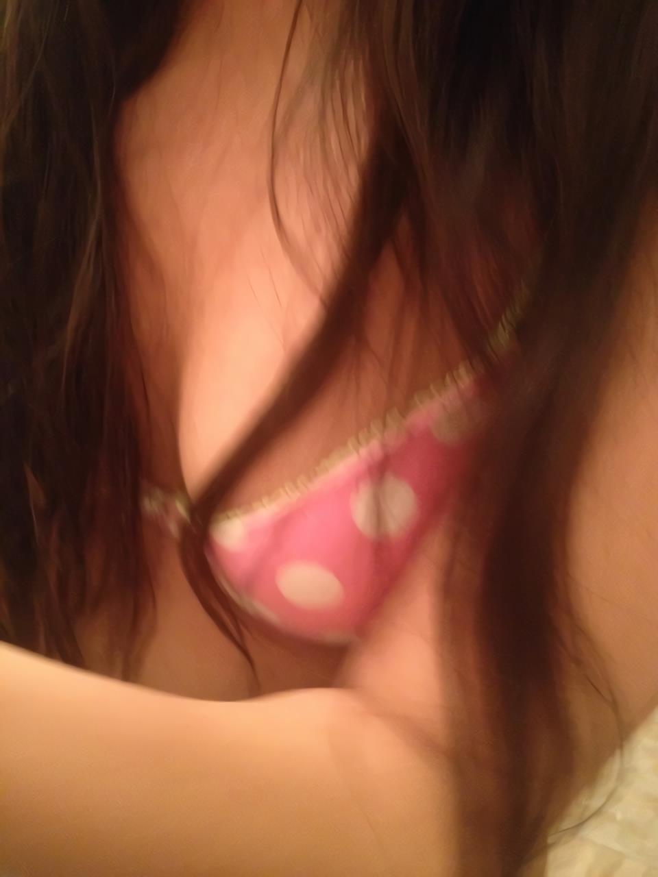 from around Heaven Sent Gaming's website and their social networks and all-that. i think the one of her bra is from one of the short-lived snapchats or something or other.