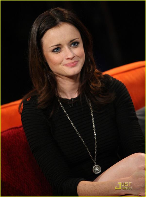 Alexis Bledel at the Pop Show at Fuse Studios in New York