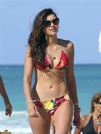 Nina Dobrev in a bikini