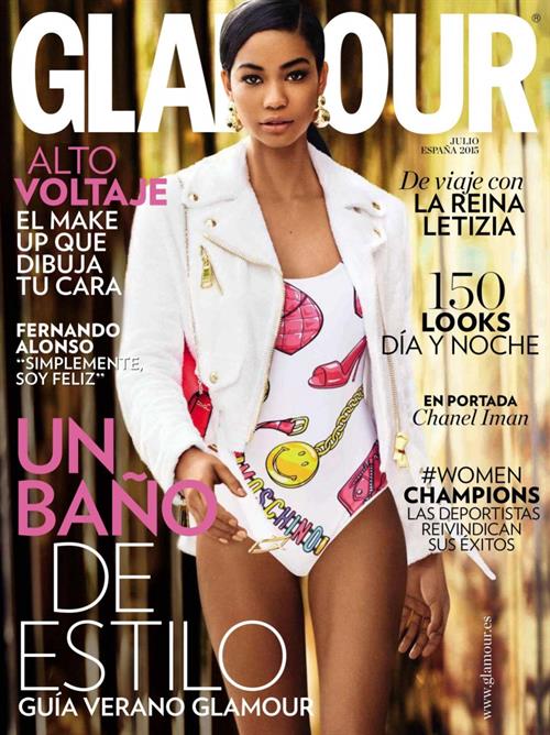 Chanel Iman in a bikini