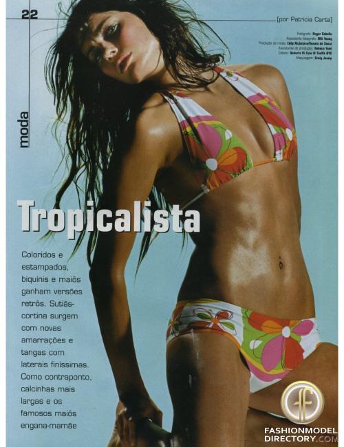 Fabiana Tambosi in a bikini