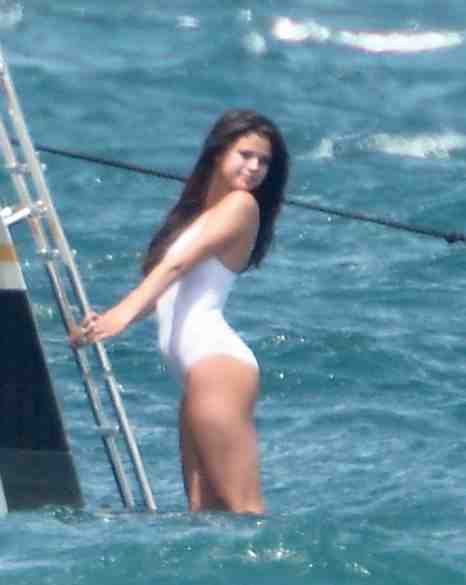 Selena Gomez in a bikini