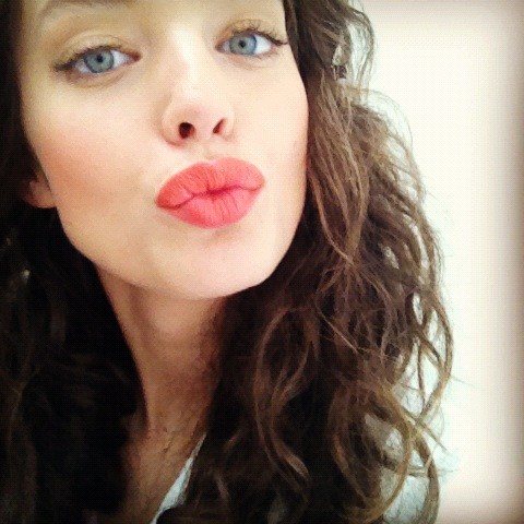 Emily DiDonato taking a selfie