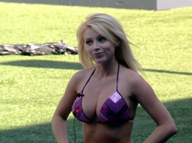 Britney Haynes in a bikini