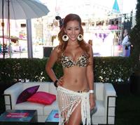 Melanie Iglesias in a bikini