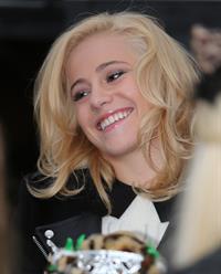 Pixie Lott outside ITV Studios in London 10/24/12 