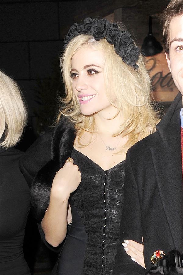 Pixie Lott leaving night club in London 11/30/12 