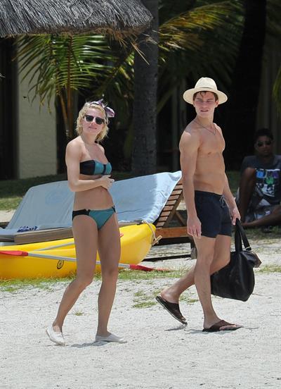 Pixie Lott in a bikini