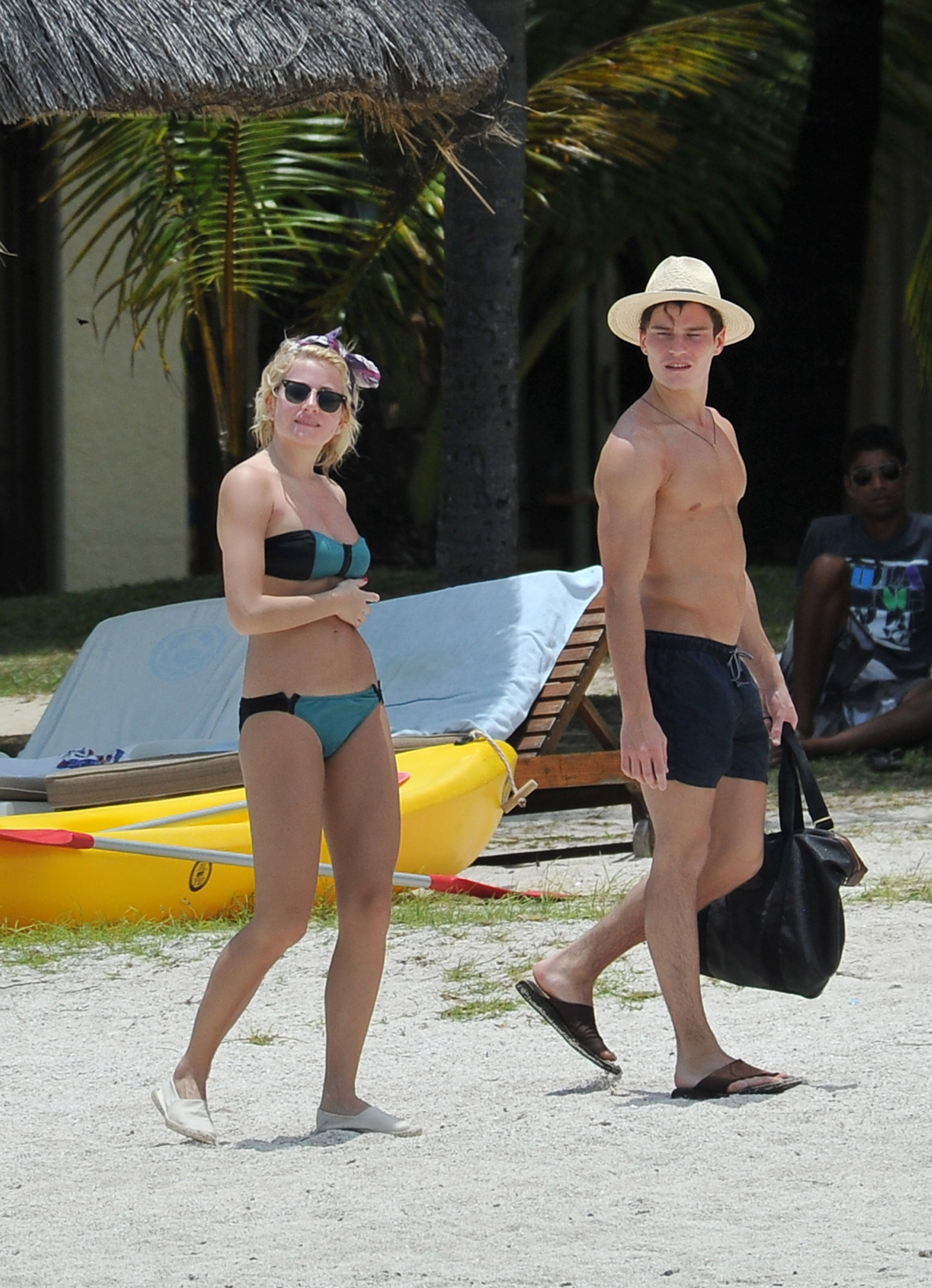 Pixie Lott in a bikini