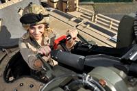 Pixie Lott at RAF Northolt in London 10/24/12