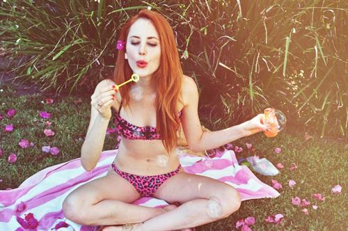 Faith Picozzi in a bikini