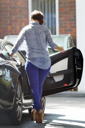 Frankie Sandford - Spotted in London Town (03.05.2013) 