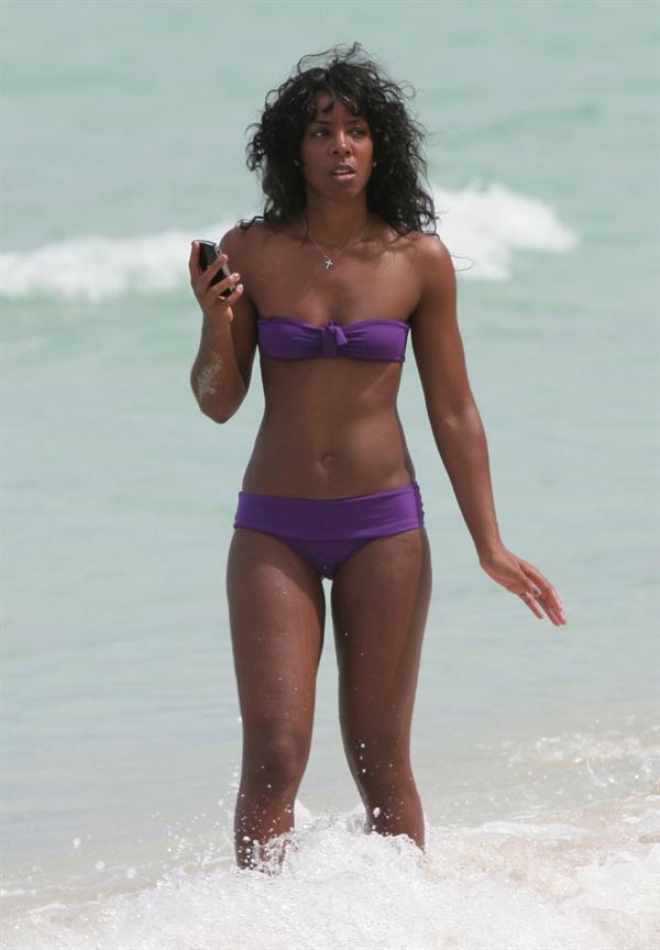 Kelly Rowland in a bikini