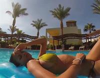 Viktoria Odintsova in a bikini