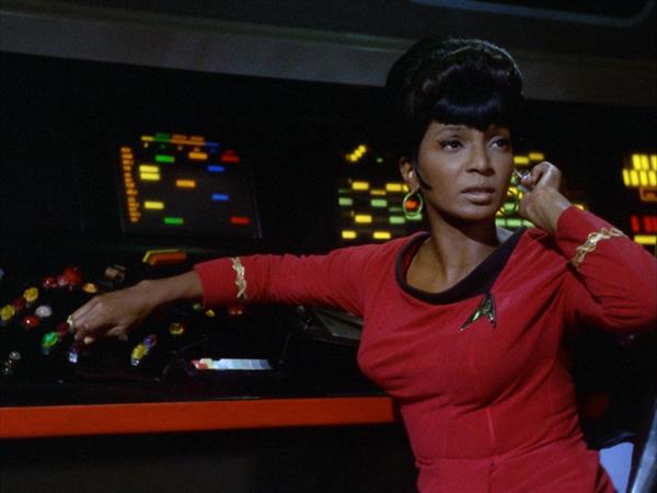 Nichelle Nichols as Lt. Uhura