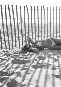 Genevieve Morton in a bikini