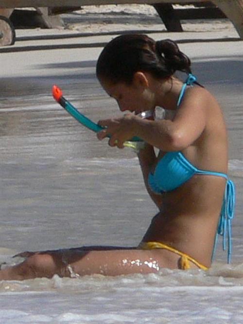 Minka Kelly in a bikini