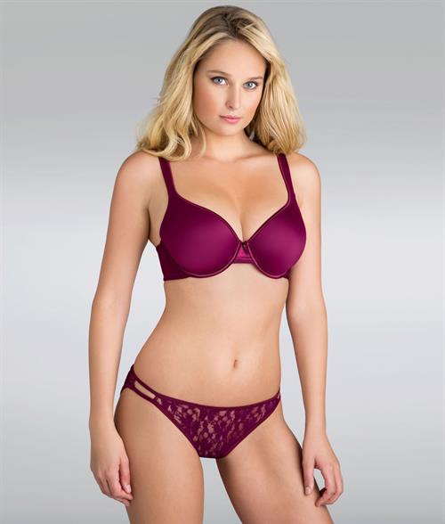 Genevieve Morton in lingerie