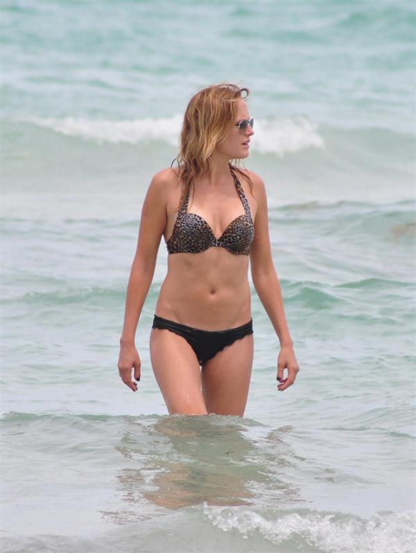Malin Akerman in a bikini