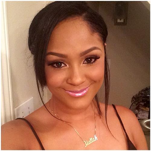 Maliah Michel taking a selfie