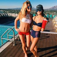 Carla Zalesky in a bikini