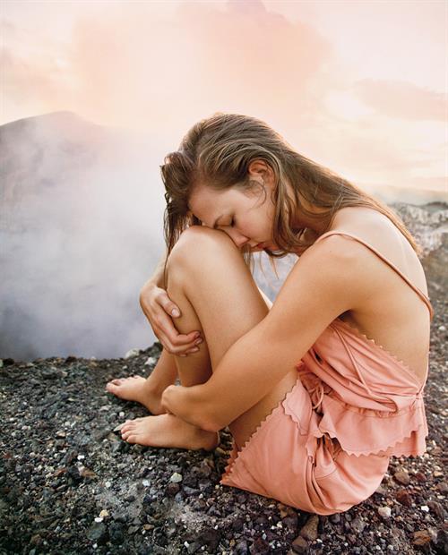 Karlie Kloss in lingerie