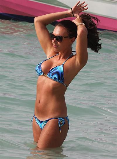 Tamara Ecclestone in a bikini