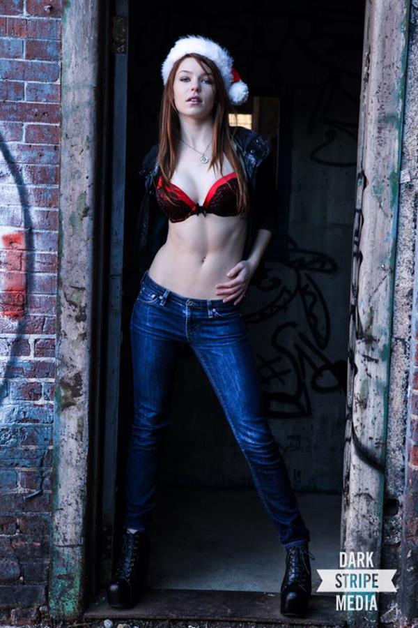 Tawny Swain in lingerie