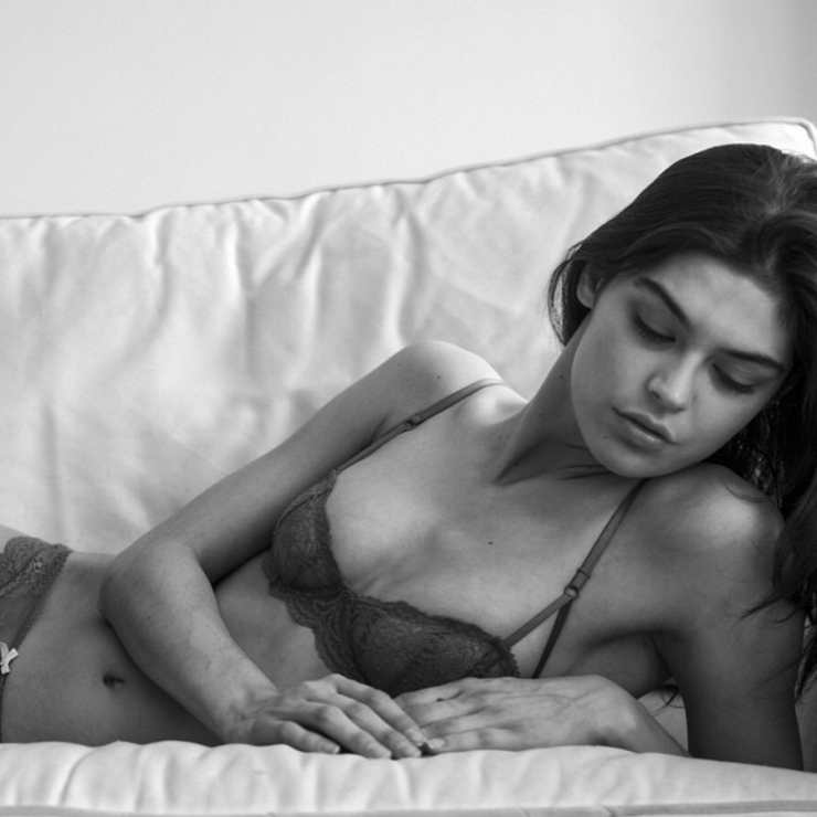 Lauren Layne in lingerie