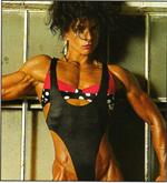 Sharon Bruneau in a bikini