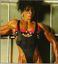 Sharon Bruneau in a bikini