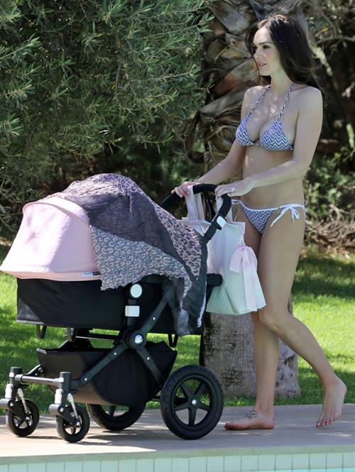 Tamara Ecclestone in a bikini