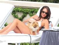 Tamara Ecclestone in a bikini