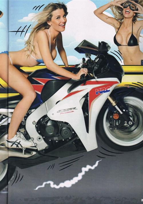 Emily Sears in a bikini