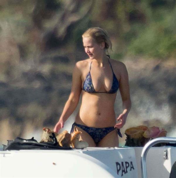 Jennifer Lawrence in a bikini