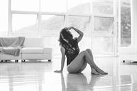 Tianna Gregory in lingerie