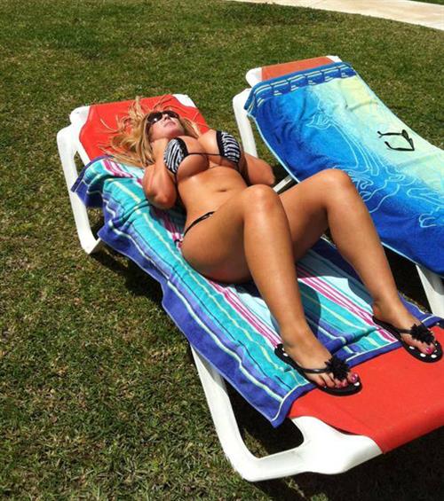 Charlotte Fox in a bikini