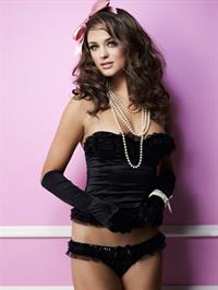 Violet Budd in lingerie