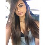 Sophia Miacova taking a selfie