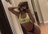 Tianna Gregory taking a selfie