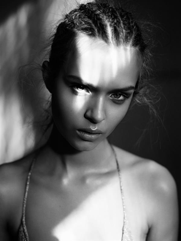 Josephine Skriver in the Summer 2012 Issue of Tush Magazine, photographed by Markus Jans