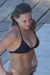 Hilary Duff in a bikini