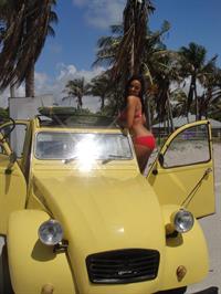 Francesca Frigo in a bikini