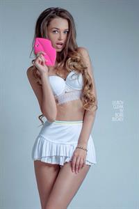 Lyubov Gulyak in lingerie